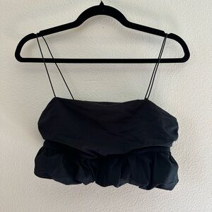 Urban Outfitters Cropped Ruffle Top